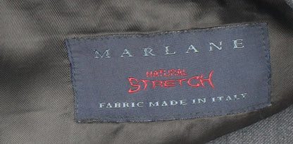 Marlane Grey Men's Wool Blazer, Size 44L