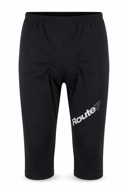 Route7 Men's Black Compression Cycling Shorts XL