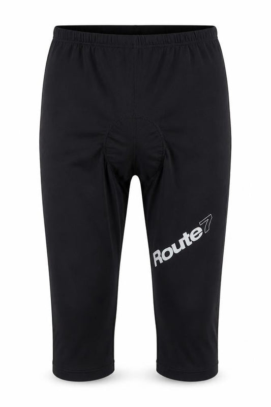 Route7 Men's Black Compression Cycling Shorts XL
