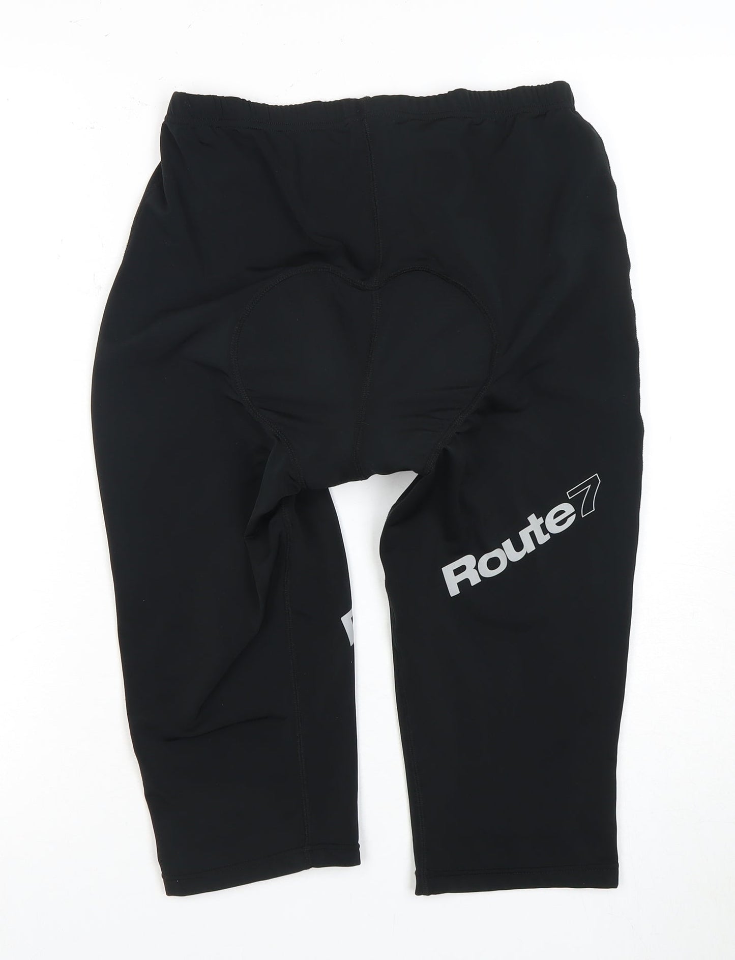 Route7 Men's Black Compression Cycling Shorts XL