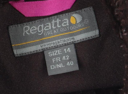 Womens UK Size 14 Regatta Brown Parka Coat
