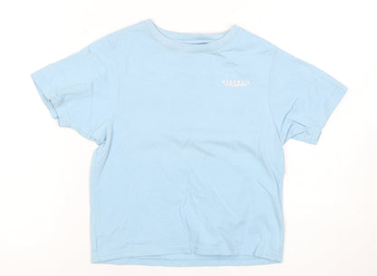 McKenzie Boys Blue T-Shirt, 7-8Y, Short Sleeve, Casual Wear