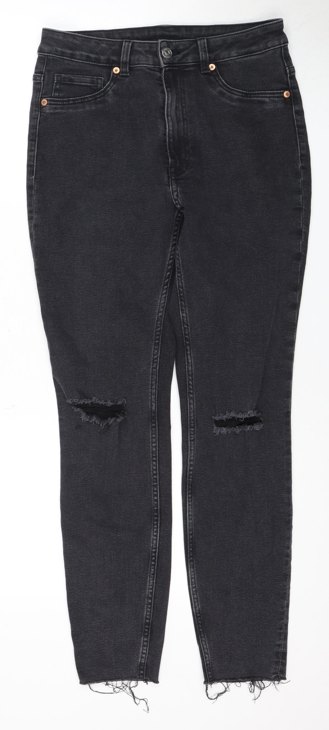 Womens UK Size 12 H&M   Black Jeans