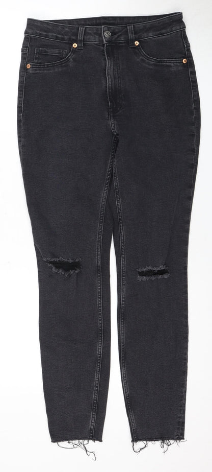 Womens UK Size 12 H&M   Black Jeans
