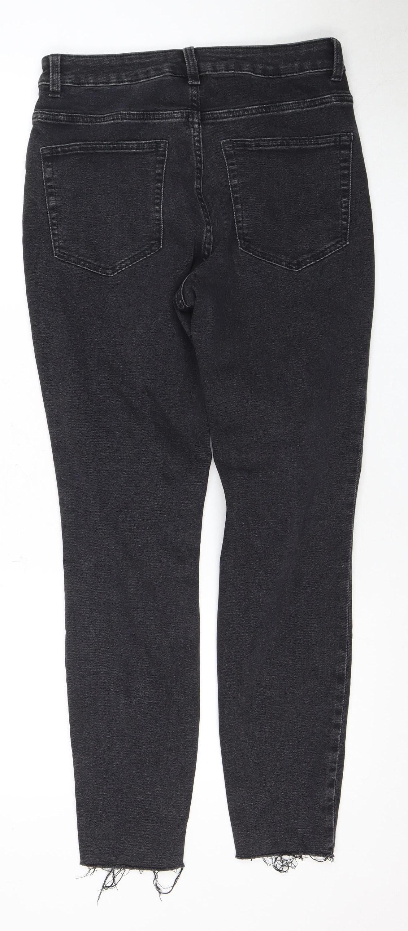 Womens UK Size 12 H&M   Black Jeans