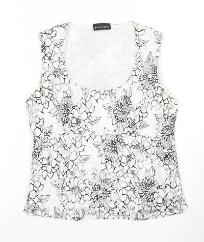 Womens UK Size 14 Principles Multicoloured Camisole Blouse