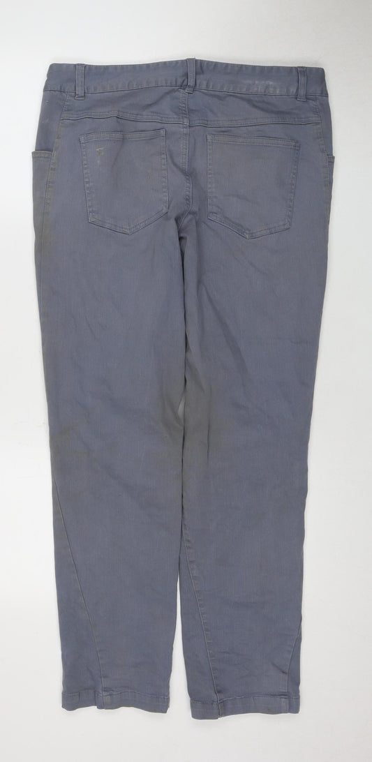 BAM Men's Grey Jeans Size 33 Button Closure