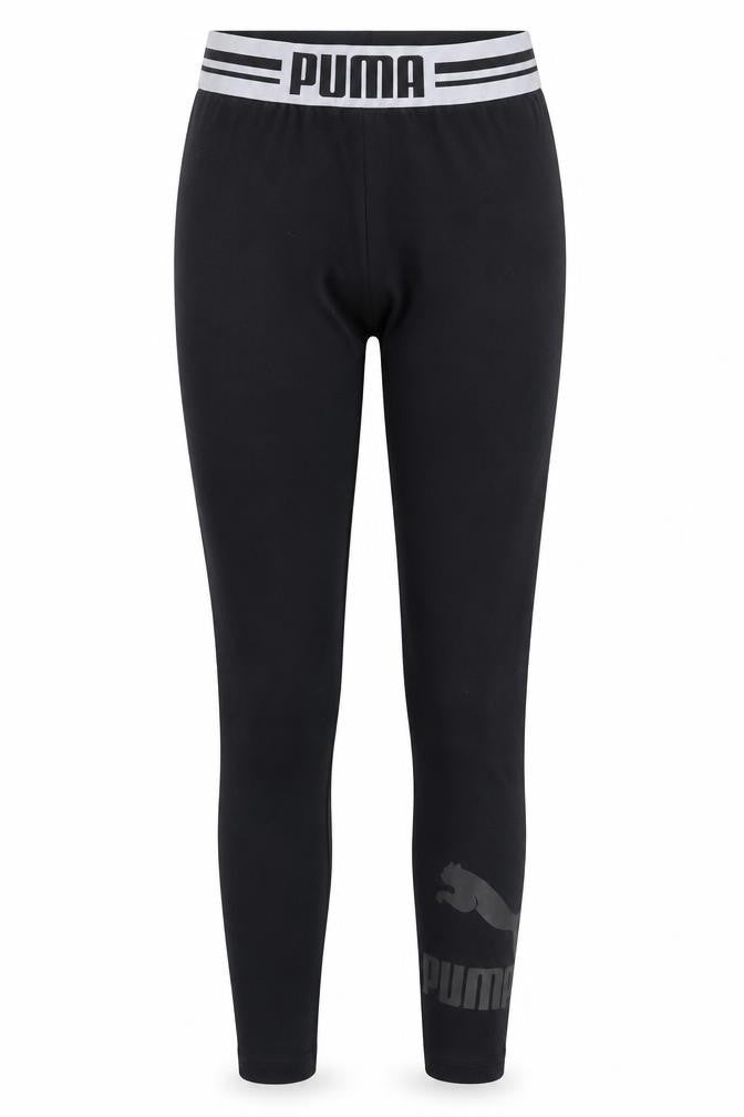 Front view of Puma Women's Black XS Leggings for Gym & Running