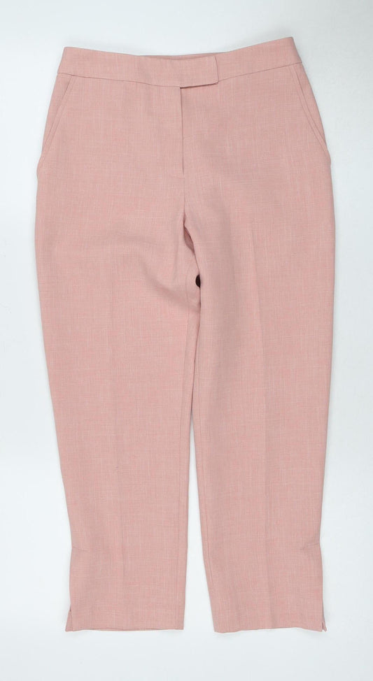 Womens UK Size 8 Miss Selfridge   Pink Trousers