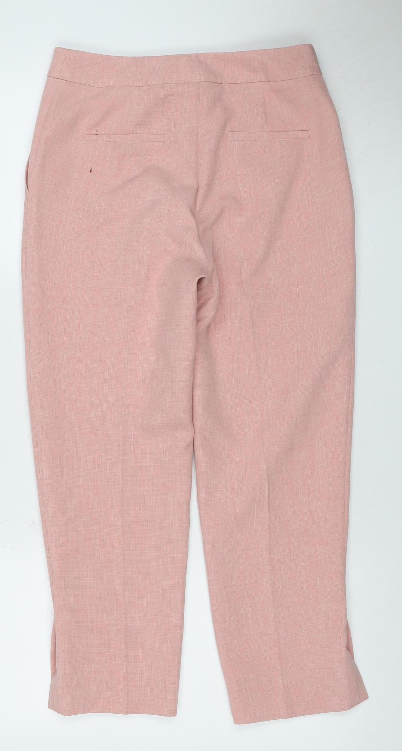 Womens UK Size 8 Miss Selfridge   Pink Trousers