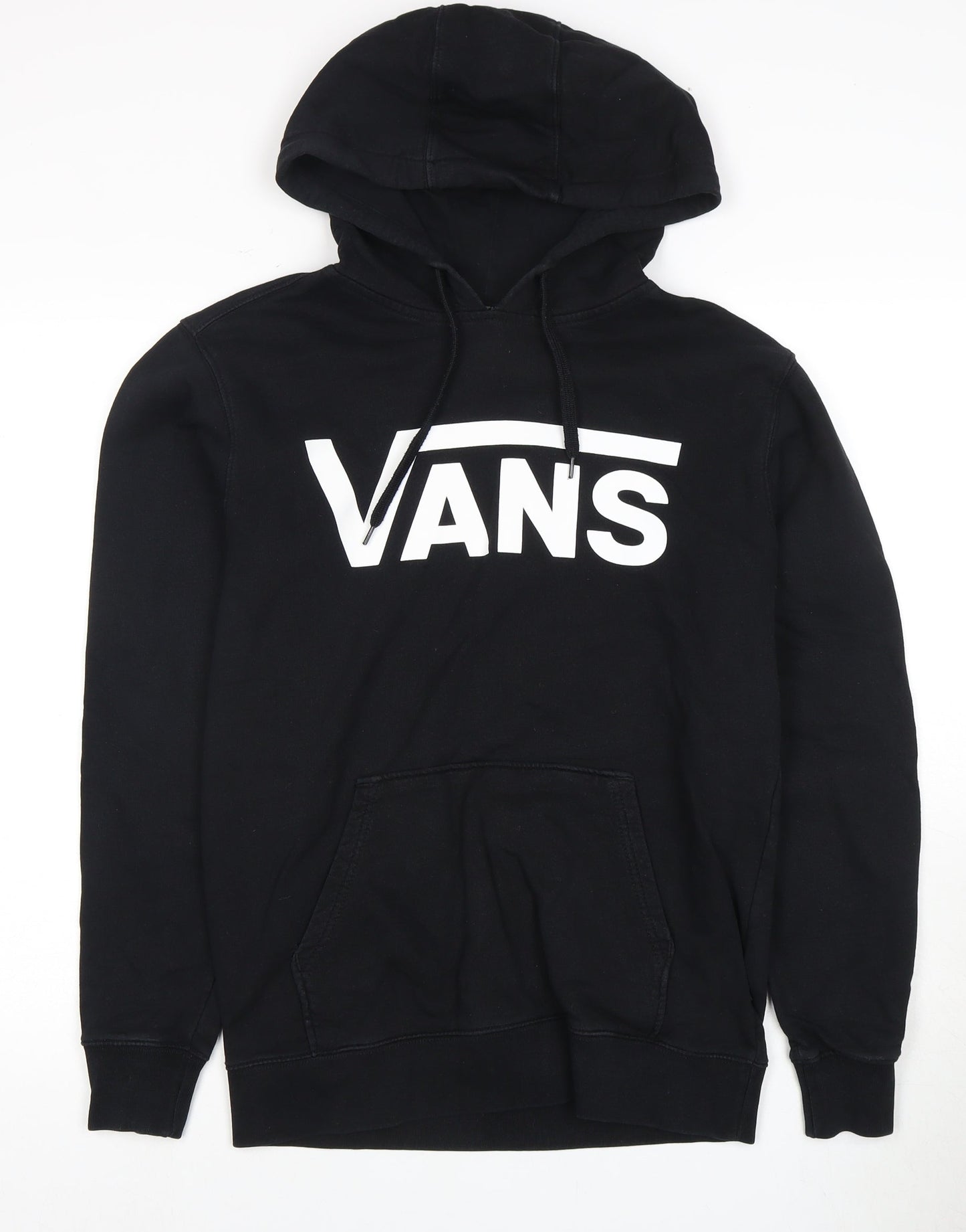 Vans Men's Black S Pullover Hoodie with Logo