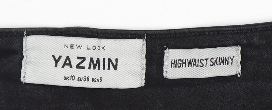 New Look Women's Black High Waist Skinny Jeans