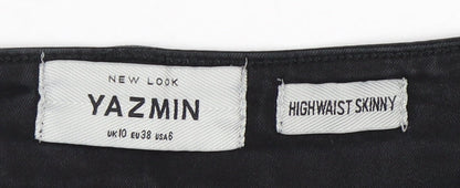 New Look Women's Black High Waist Skinny Jeans