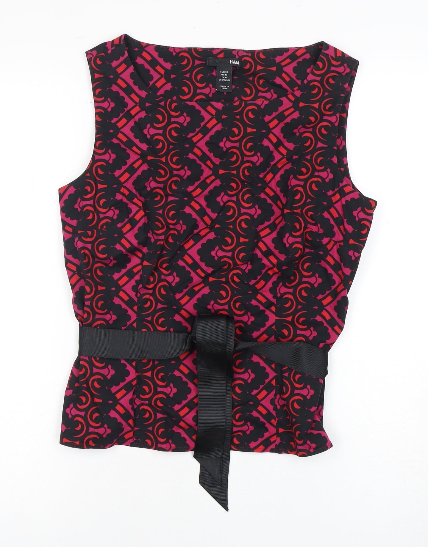 Womens UK Size 14 H&M Multicoloured  Blouse