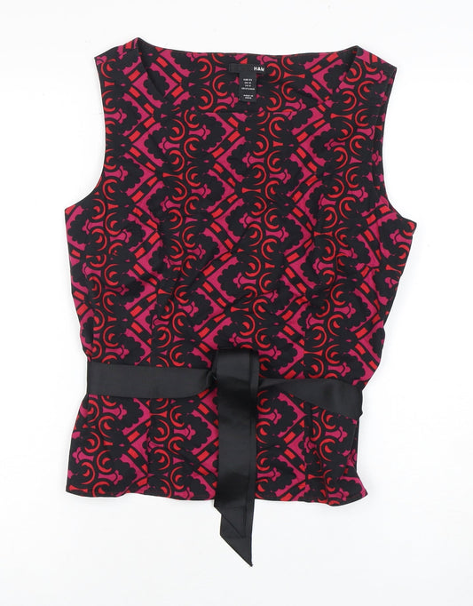 Womens UK Size 14 H&M Multicoloured  Blouse