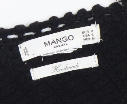 Womens UK Size M Mango Black  Tank