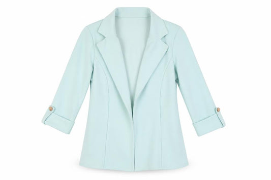 Womens UK Size 10 Quiz  Green Blazer