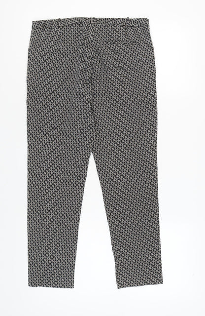 Womens UK Size 12 Oasis   Multicoloured Trousers