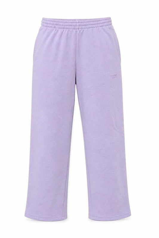 Womens UK Size S Cotton Traders Relaxed Fit Jogger Purple Trousers