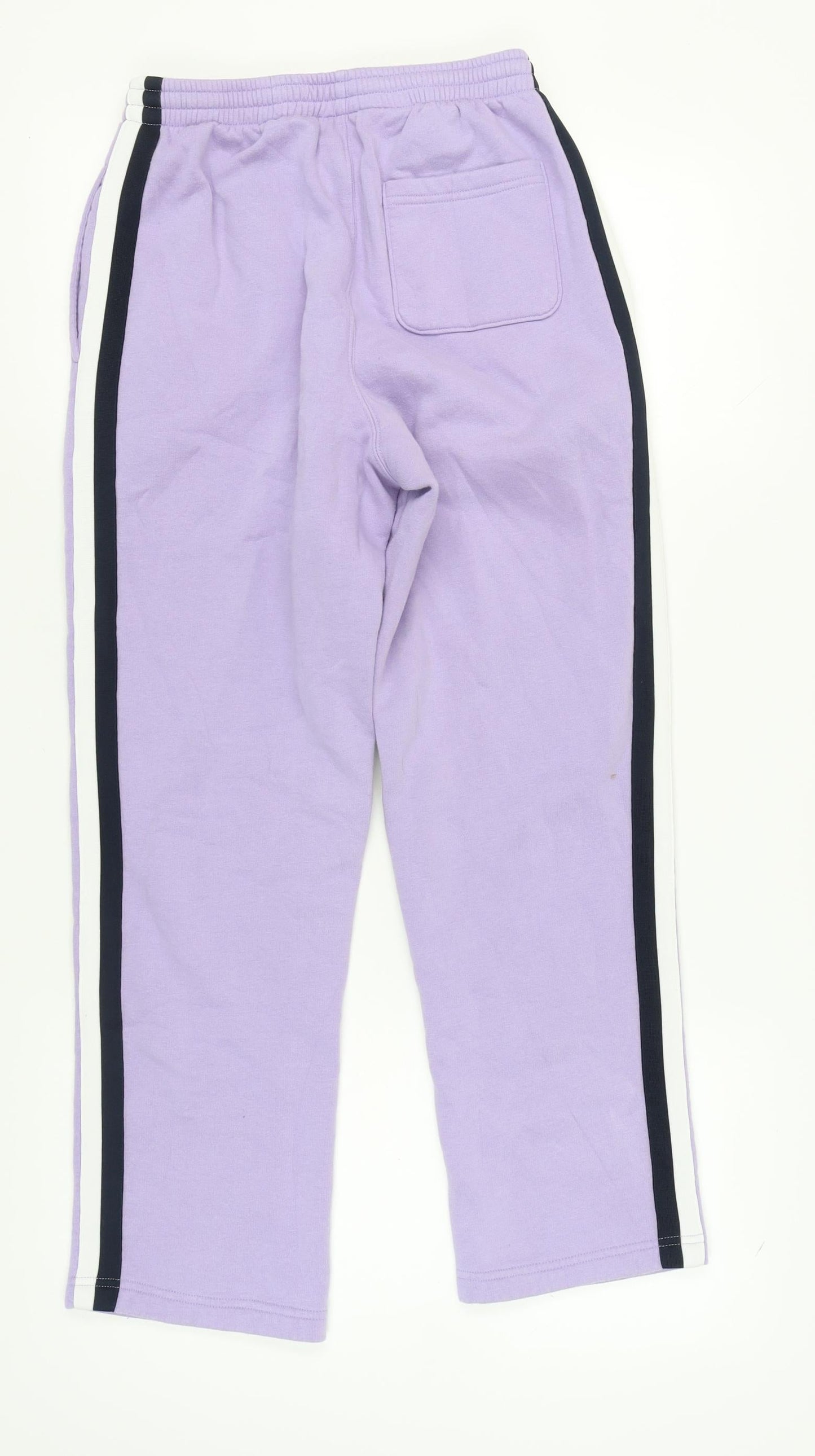 Womens UK Size S Cotton Traders Relaxed Fit Jogger Purple Trousers