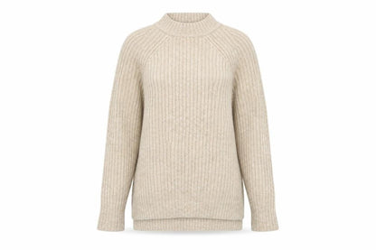Womens UK Size XS Marks and Spencer Beige Pullover Jumper