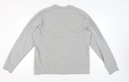 Mens UK Size L Champion Grey Pullover Sweatshirt