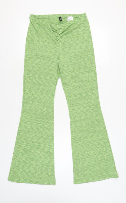 Womens UK Size 12 H&M   Green Leggings