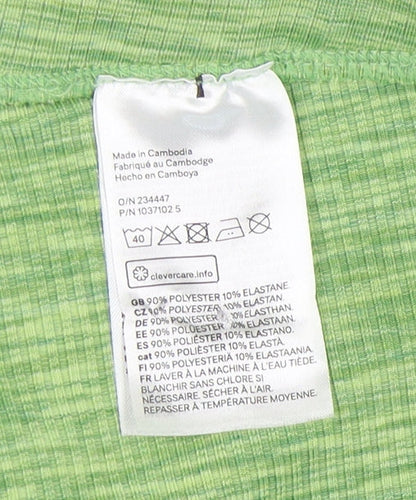 Womens UK Size 12 H&M   Green Leggings