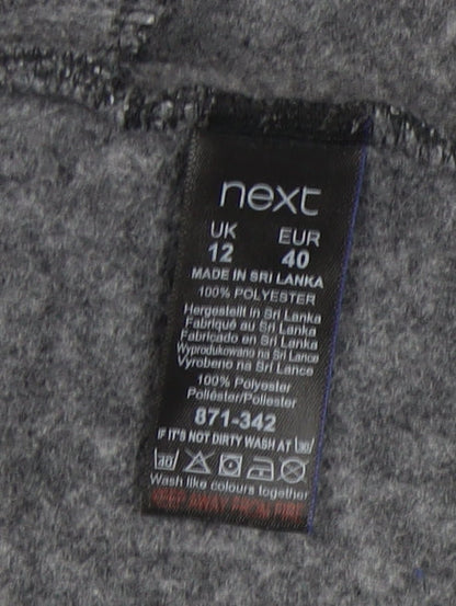 Womens UK Size 12 NEXT Grey Cardigan Jumper