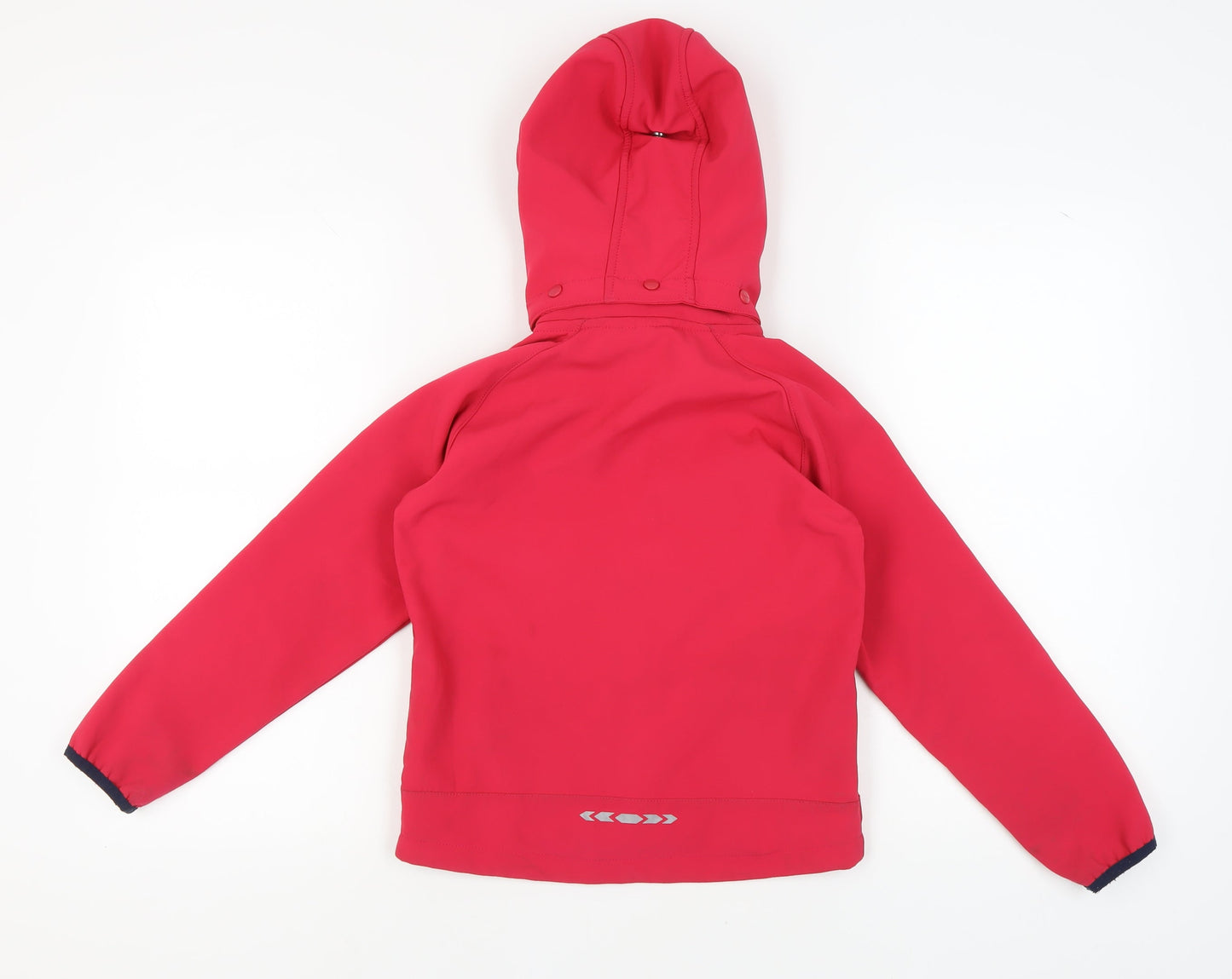 Trespass Girls Red Soft Shell Jacket 9-10 Years