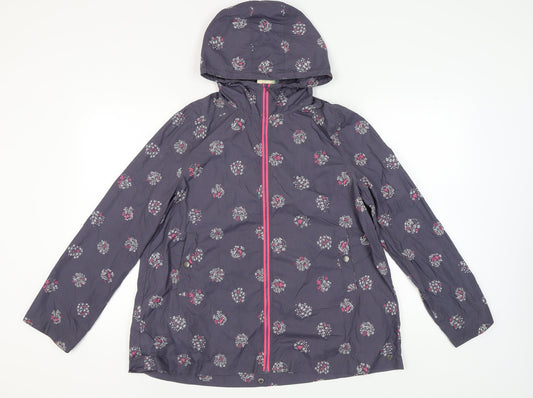 Womens UK Size 12 White Stuff Multicoloured Rain Coat