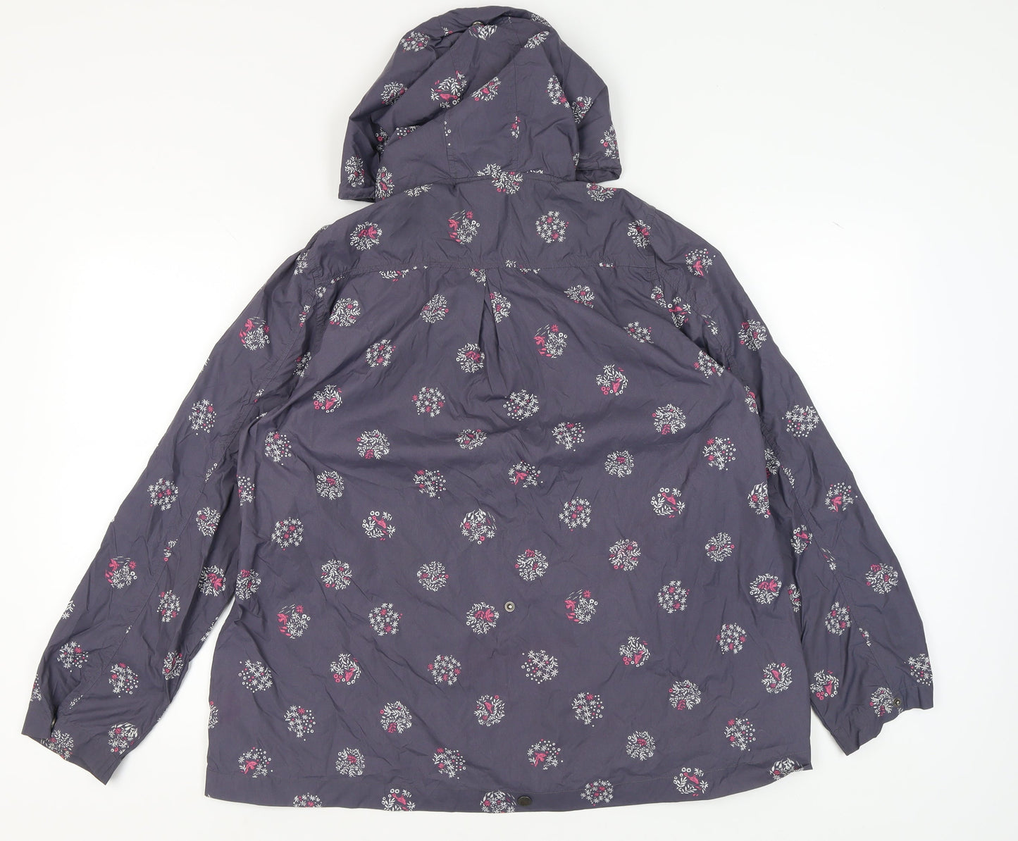 Womens UK Size 12 White Stuff Multicoloured Rain Coat