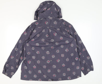 Womens UK Size 12 White Stuff Multicoloured Rain Coat