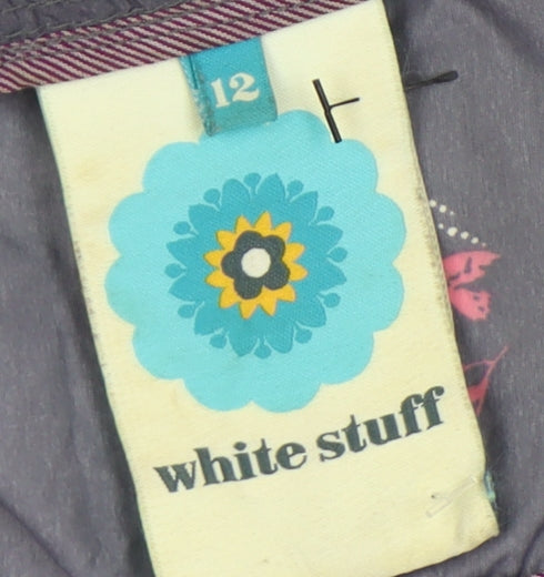Womens UK Size 12 White Stuff Multicoloured Rain Coat