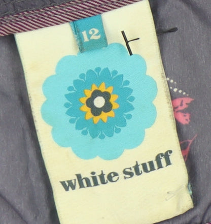 Womens UK Size 12 White Stuff Multicoloured Rain Coat