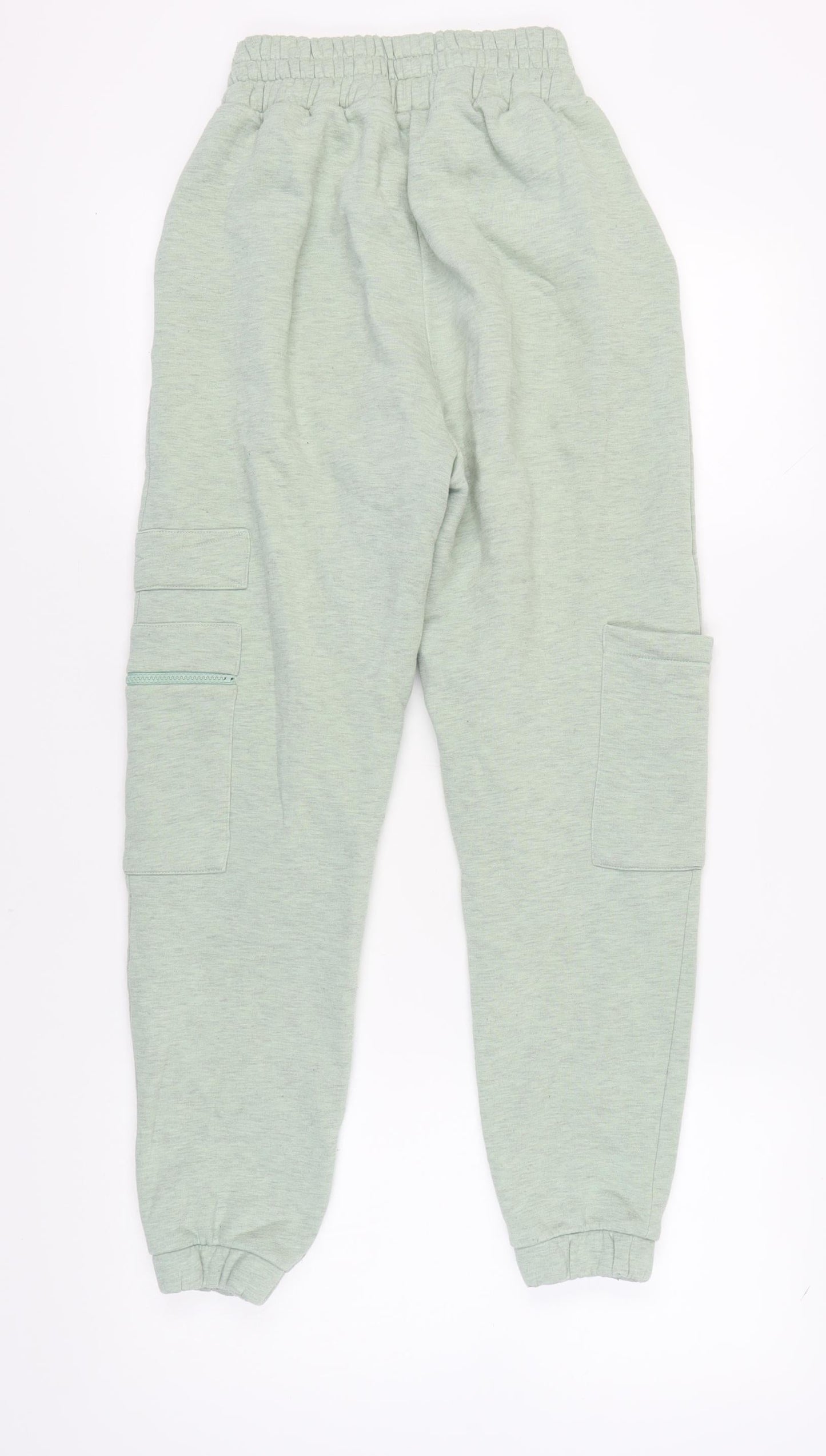 ASOS DESIGN Women's Green Jogger Trousers Size 8