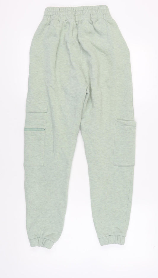 ASOS DESIGN Women's Green Jogger Trousers Size 8