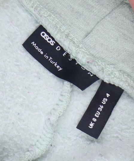 ASOS DESIGN Women's Green Jogger Trousers Size 8