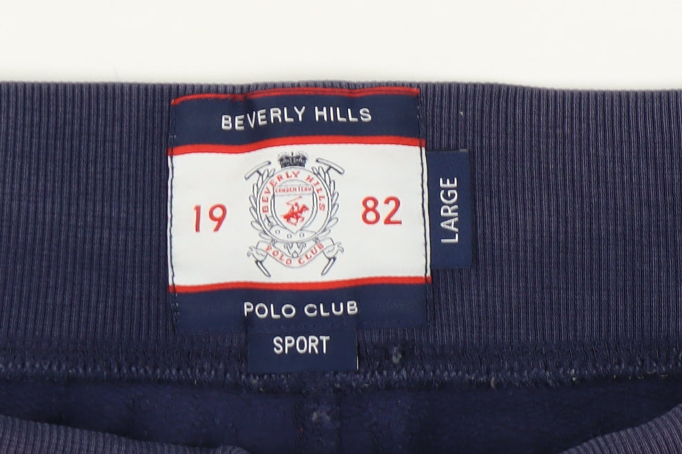 Mens UK Size L Beverly Hills Polo Club  Jogger Blue Trousers