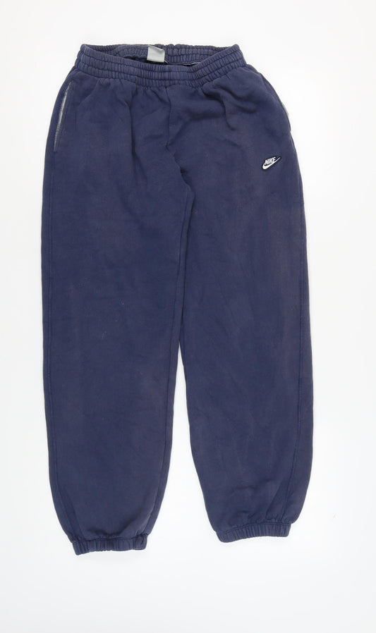 Nike Men's Blue Joggers M - Comfortable Sportswear