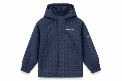 Trespass Boys Blue Rain Coat 5-6 Years Waterproof Windproof