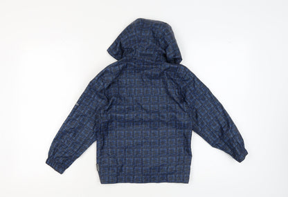 Trespass Boys Blue Rain Coat 5-6 Years Waterproof Windproof