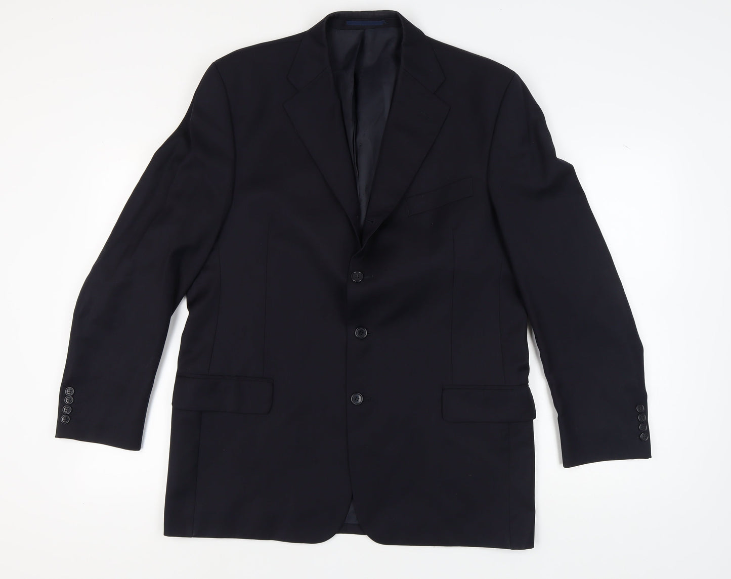 Mens UK Size 42 Daniel Hechter Regular Blue Suit Jacket
