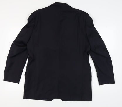 Mens UK Size 42 Daniel Hechter Regular Blue Suit Jacket