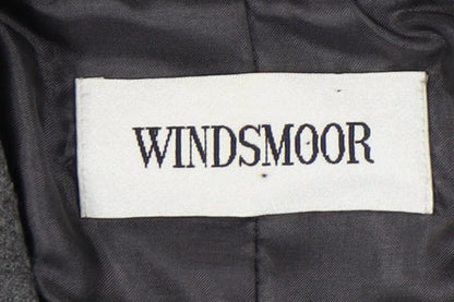 Windsmoor Women's Grey Floral Blazer Size 10