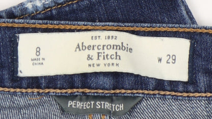 Abercrombie & Fitch Women's Blue Skinny Jeans Size 8