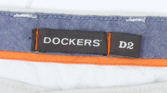 Dockers Men Beige Chino 34 Waist Trousers