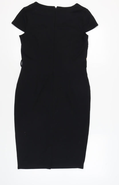 Myleene Klass Women's Black Pencil Dress Size 12