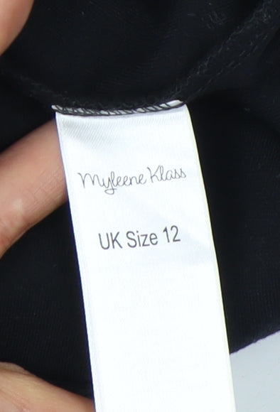 Myleene Klass Women's Black Pencil Dress Size 12