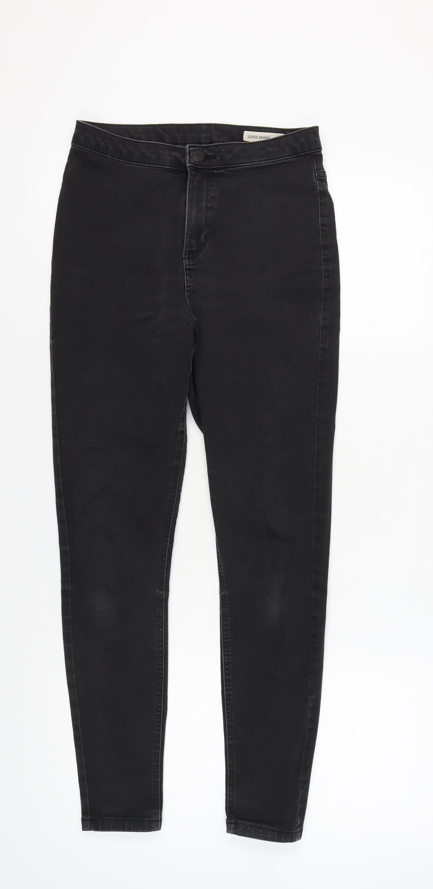 Womens UK Size 12 Marks and Spencer Slim Fit Skinny Black Jeans